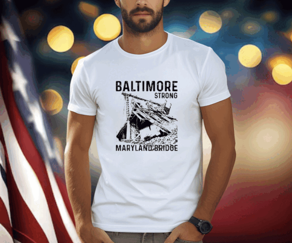 Baltimore Strong Maryland Bridge Vintage T-Shirt