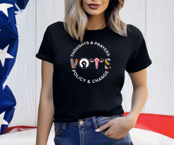 Vote Symbol Thoughts And Prayers Shirt
