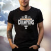 Tennessee Volunteers 2024 Sec Men’s Basketball Regular Season Champions Locker Room T-Shirt