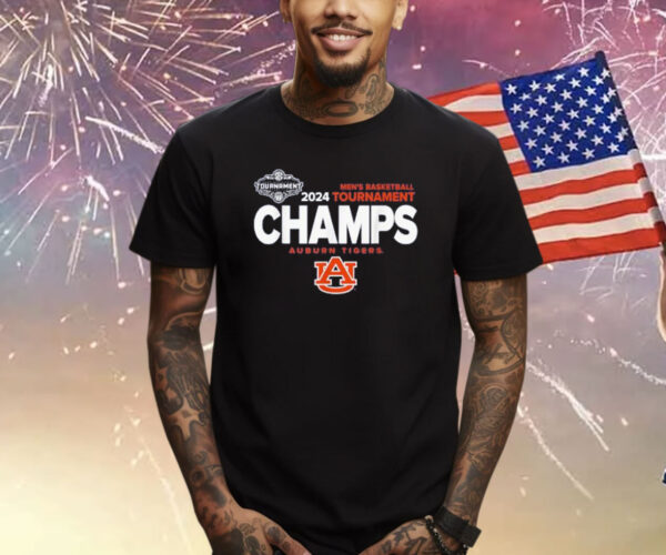 Auburn Tigers SEC Champs 2024 Men's Basketball Tee Shirt