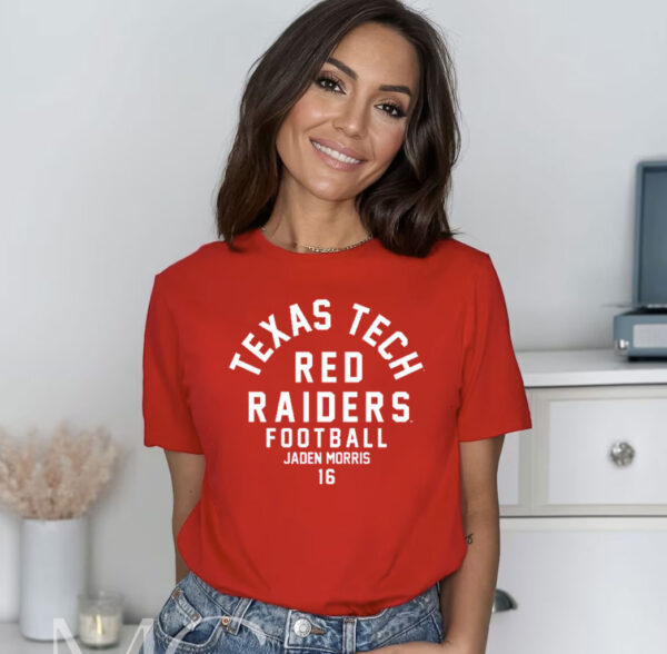 Texas Tech Red Raiders Ncaa Football Jaden Morris T-Shirt