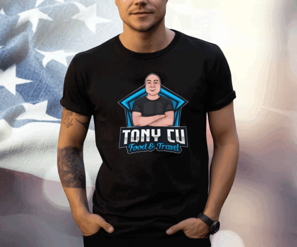 Egg Rollking Tony Cu Food And Travel T-Shirt