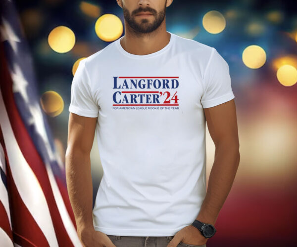 Langford Carter '24 For American League Rookie Of The Year T-Shirt