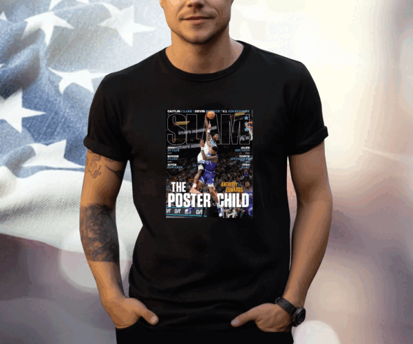 Slam The Poster Child Anthony Edwards T-Shirt