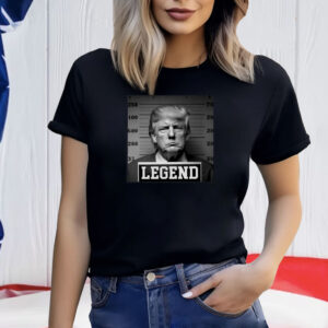 Zeek Arkham Trump Mugshot Legend T-Shirt