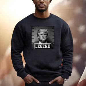 Zeek Arkham Trump Mugshot Legend Sweatshirt