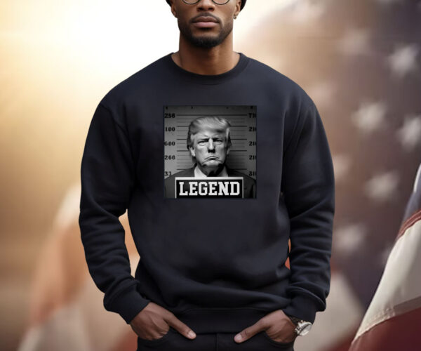 Zeek Arkham Trump Mugshot Legend Sweatshirt