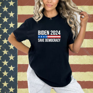 Biden 2024 - Save Democracy - T-Shirt