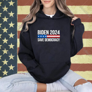 Biden 2024 - Save Democracy - T-Shirt