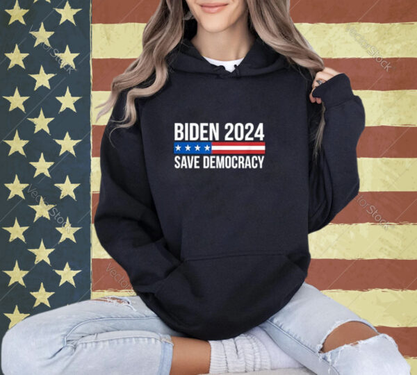 Biden 2024 - Save Democracy - T-Shirt