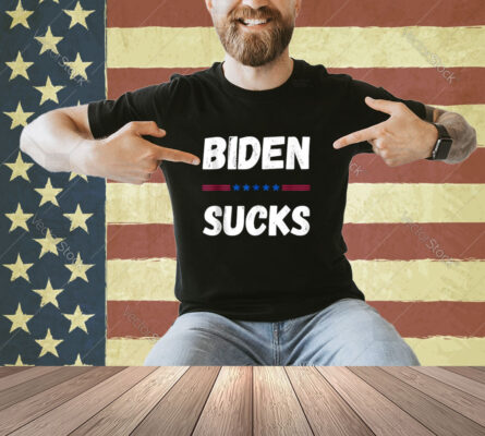 Biden Sucks Anti Biden Idiot Funny Political humor Tank Top