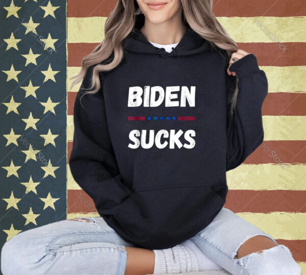 Biden Sucks Anti Biden Idiot Funny Political humor Tank Top