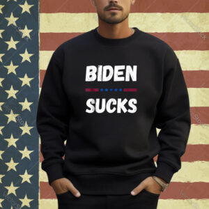 Biden Sucks Anti Biden Idiot Funny Political humor Tank Top