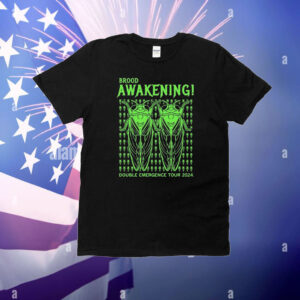 Brood Awakening Double Emergence Tour 2024 t-shirt