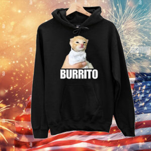 Burrito Cat Cringey t-shirt