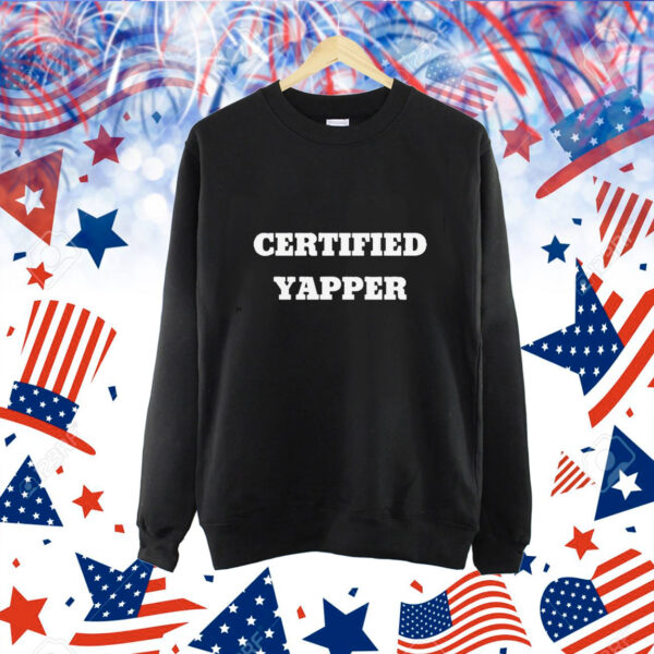 Certified Yapper t-shirt