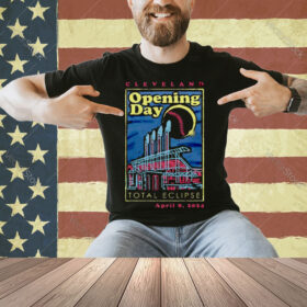 Cleveland Opening Day 2024 Total Eclipse April 8 2024 shirt