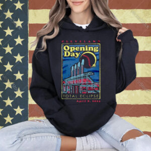 Cleveland Opening Day 2024 Total Eclipse April 8 2024 shirt