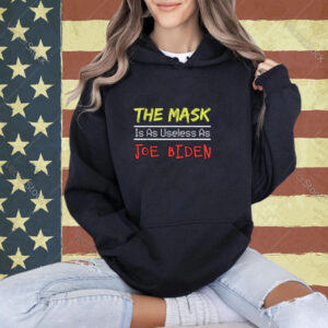 Funny Anti-Biden Covid-19 Mask Joe Biden Democracy President T-Shirt