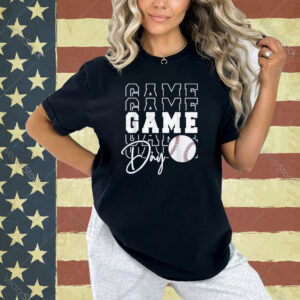 Game Day Vibes Baseball Shirt Girls Mom Baseball Life T-Shirt