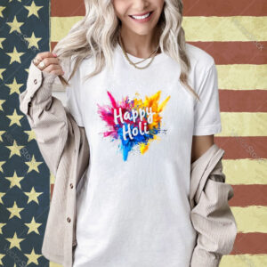 Happy Holi For Women Men Kids Color India Hindu Gifts T-Shirt