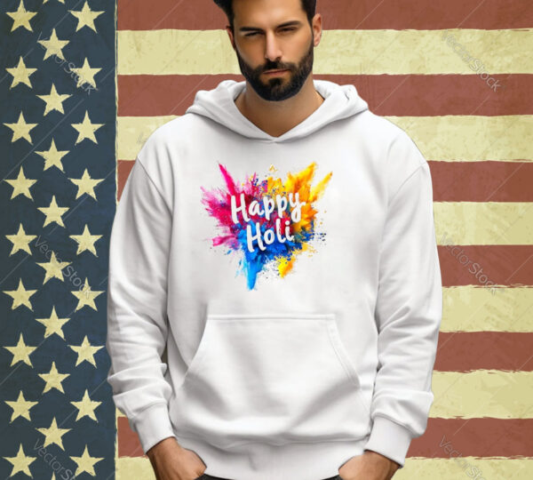 Happy Holi For Women Men Kids Color India Hindu Gifts T-Shirt