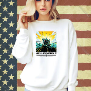 Helldivers 2 Colorful Sony PlayStation Video Game Poster Premium T-Shirt