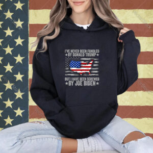 I’ve Never Been Fondled By Donald Trump But Screwed By Biden Long Sleeve T-Shirt