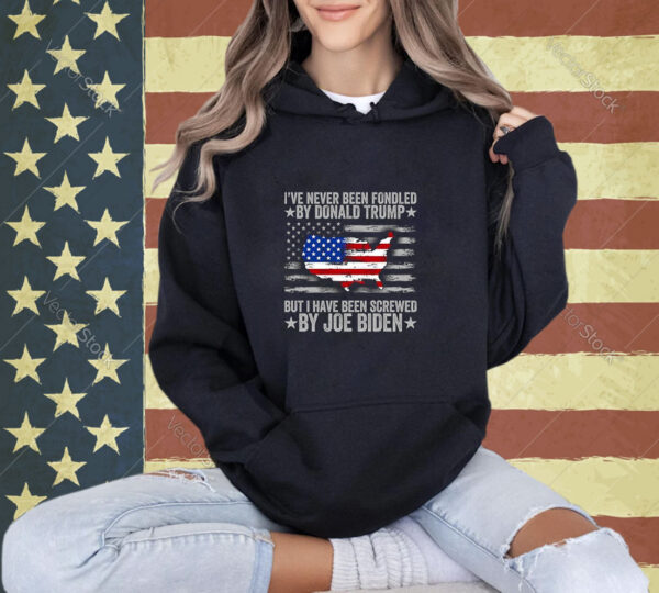 I’ve Never Been Fondled By Donald Trump But Screwed By Biden Long Sleeve T-Shirt