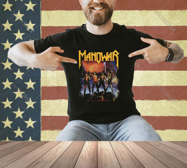 Manowar Fighting the World Unisex T-Shirt