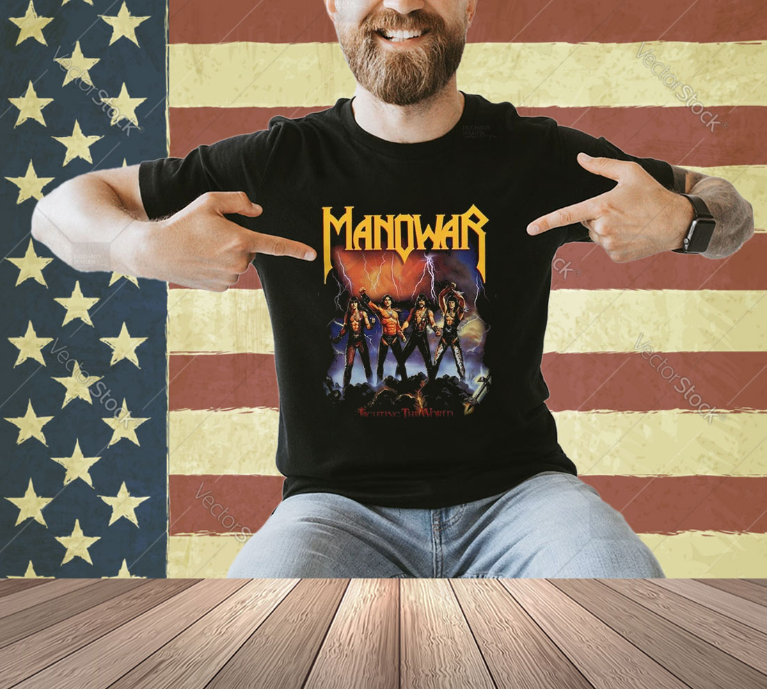 Manowar Fighting the World Unisex T-Shirt
