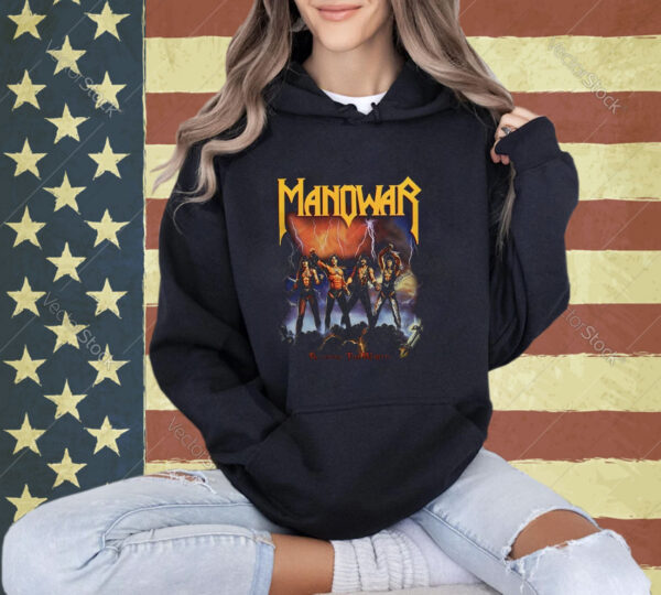 Manowar Fighting the World Unisex T-Shirt