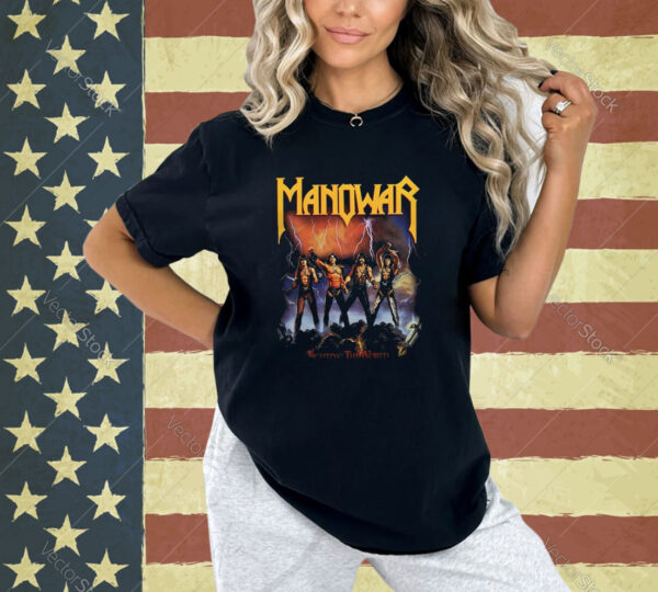 Manowar Fighting the World Unisex T-Shirt