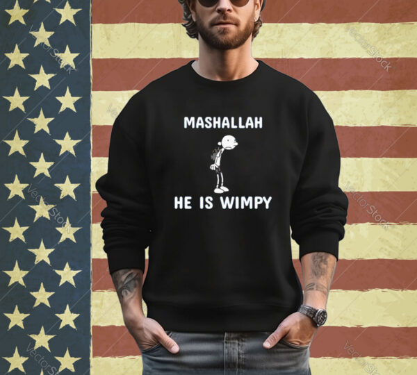 Official Ifailforlikes Mashallah He Is Wimpy Shirt