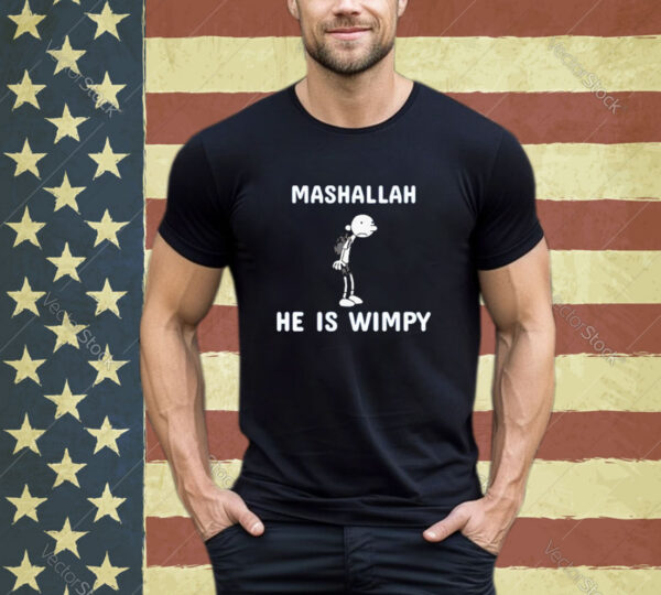 Official Ifailforlikes Mashallah He Is Wimpy Shirt