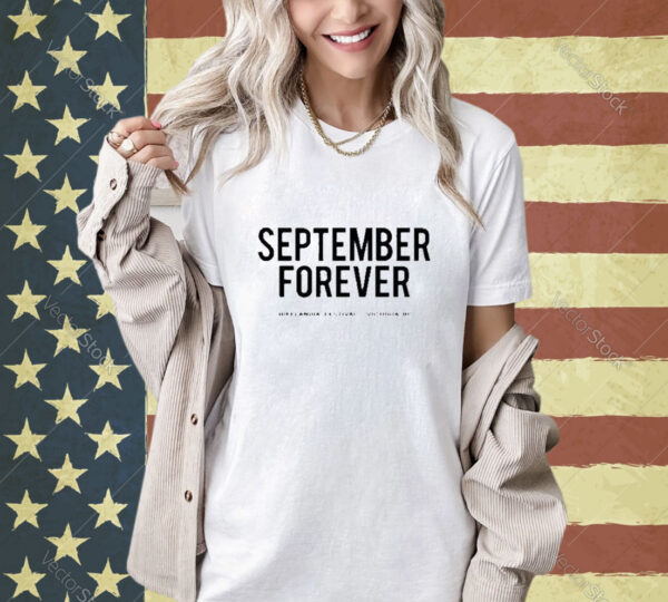 Official Rifflandia September Forever Shirt