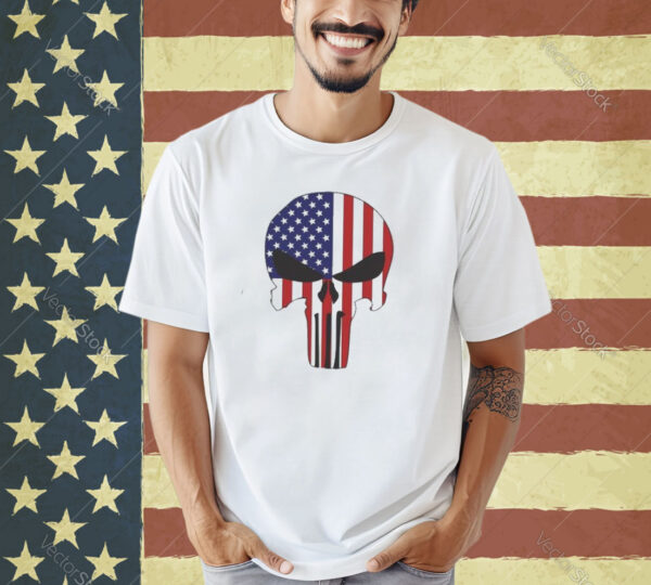 Punisher American Flag Unisex T-Shirt