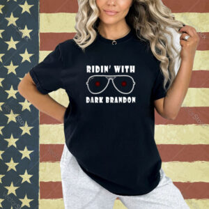 Ridin' with Dark Brandon President Joe Biden Democracy Funny Tank Top