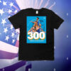Stephen Curry 300 Threes In The 2023-24 Season Poster t-shirt