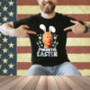 Womens Funny Joe Biden Merry Valentine Confused Easter Day V-Neck T-Shirt