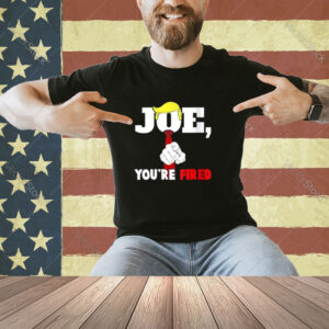 Womens Joe You're Fired Anti-Biden Election Tee funny V-Neck T-Shirt