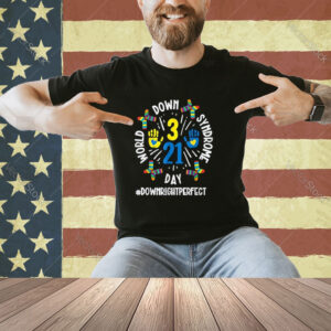World Down Syndrome Day 321 Awareness Support Men Women Kids T-Shirt