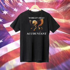 World’s best accountant lion with dragon’s body Tee Shirt