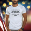 Whoever Brings You The Most Peace Should Get The Most Time Shirt