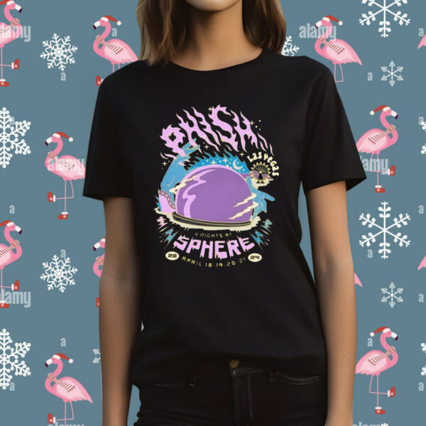 Phish Sphere Las Vegas April 18-21 2024 t-shirt