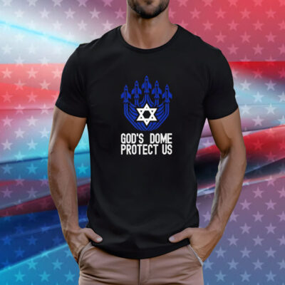 God's Dome, Iron Ward, Iron Dome I Stand With Israel Defense Premium T-Shirt
