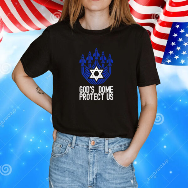 God's Dome, Iron Ward, Iron Dome I Stand With Israel Defense Premium T-Shirt