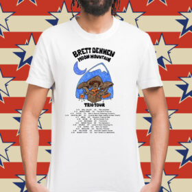 Brett Dennen Moon Mountain Trio 2024 Tour Poster t-shirt
