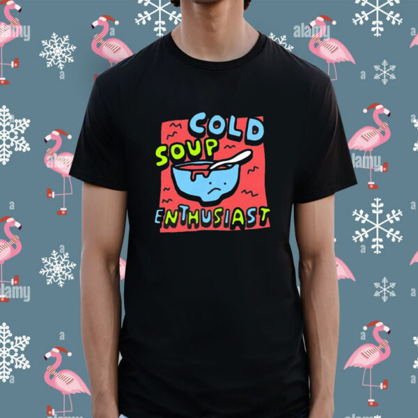 Zoebread The Gazpacho Cold Soup Enthusiast t-shirt