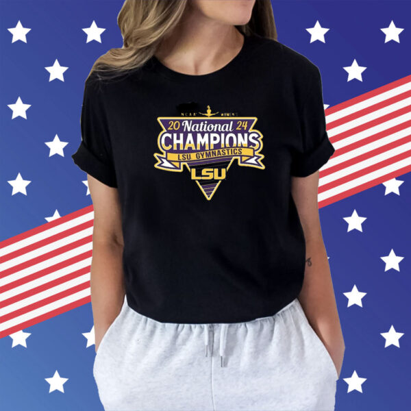 LSU Tigers 2024 NCAA Women’s Gymnastics National Champions t-shirt